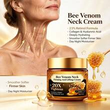 SEPK Bee Venom Instant Firming Neck Cream,Enriched With Hyaluronic Acid, Lifts Neck Skin. Suitable For All Skin Types, For Day And Night Use. Refreshing And Easily, Firming, Deep Hydration - Collagen - View 1