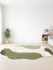 Thickened Living Room Carpet, Asymmetrical Casual Rug, Plush Soft Non-Slip Mat, Entryway Carpet, Multi-Functional Decorative Mat - Multicolor - View 3