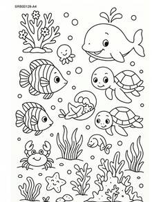 DIY Embroidery Stabilizer, A4 Size Self-Adhesive Water Soluble Non-Woven Auxiliary ,Deep-Sea Fish Design, For Beginner's To Use In Embroidery Projects - 21x29.7cm/8.26x11.7in - View 6