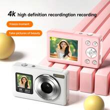 Cheap Digital Camera With Ultra-Clear Pixel Zoom, Front And Rear Cameras, USB Charging, ABS Shell, Suitable For Teens And Adults, Can Be Used As A Holiday Gift - View 4