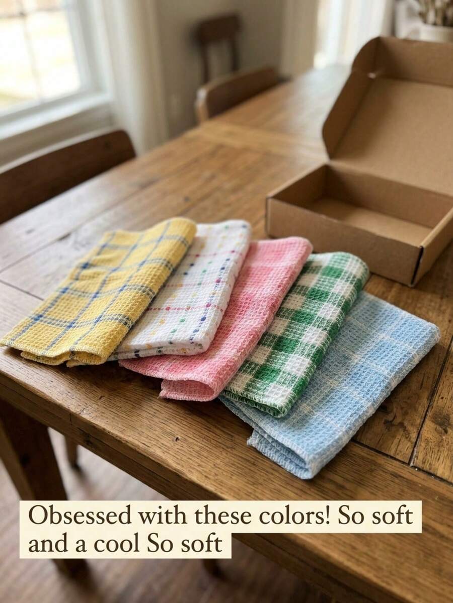 1pc/3pcs/5pcs Super Soft Super Absorbent Microfiber Cleaning Cloth ...
