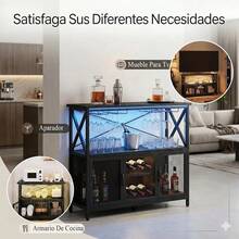 Bars & Wine Cabinets - Black - View 9
