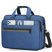 NEWHEY 15.6 Inch Laptop Bag, Waterproof Laptop Crossbody Bag, Expandable Briefcase, Unisex, Travel, University, Business Laptop Bag - Multicolor - View 13