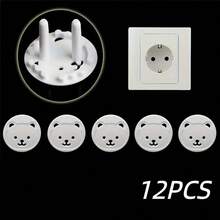 24pcs Baby Outlet Covers, Child Safety European Standard Socket Plug Protectors, Anti-Electric Shock Outlet Covers, Suitable For Children And Toddlers - Multicolor - View 6