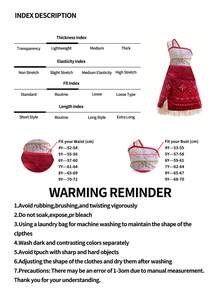 Young Girl's One Shoulder Fringe Performance Dress, Suitable For Party - Red - View 9