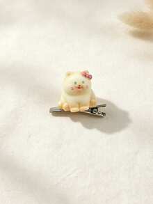 1pc Cute Cartoon Kitten Hair Clip, Adorable Quirky Hair Accessory, Suitable For Daily Wear, Gift Choice - Multicolor - View 8