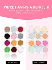 PEACECOLOR Complete Nail Art Set, Transparent Pink Acrylic Powder With UV LED Nail Lamp, Nail Drill, Acrylic Nail Powder Nail Art Tool Kit, Suitable For Beginners - Multicolor - View 9