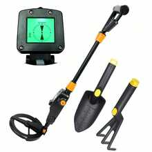 [Gold Detector]Advanced DSP Chip Gold Detector, Professional Adult Metal Detector, LCD Backlit Search Coil, High-Precision Gold Finding System - Black-a - View 8