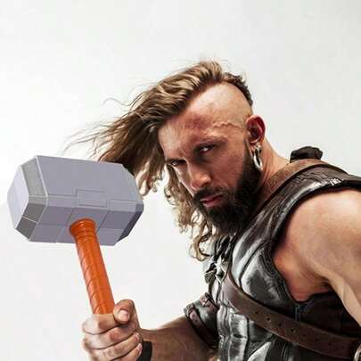New Holiday Party Prop Hammer, Alliance Prop Weapon Model, Plastic Toy, Thor's Hammer, Birthday Gift, Christmas Gift, Perfect Gift, Gift, Toy