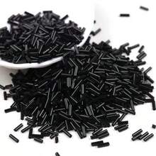 50g≈1000顆 1.7x7mm 薄玻璃管珠，多色，散珠，適用於手工DIY珠寶、配件和裝飾 - 管珠 - 查看 24