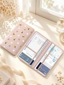 Bees & Daisies Car Registration & Insurance Document Holder – Vehicle Glove Box Organizer, Auto & Truck Storage Accessory, Ideal For Storing Important Papers, Driver Licenses, Passports, Cards, Small Auto Accessories And Other Documents. - Multicolor - View 18