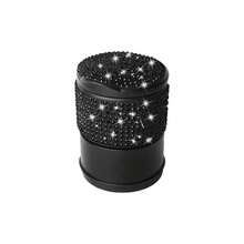 1pc Shiny Diamond Car Ashtray, Charming Sparkling Crystal Car Ashtray With Lid - Portable Office And Home Car Ashtray - Durable ABS Material, Decorated With Shiny Rhinestones, Creative Fashionable Women's Design - A - View 14