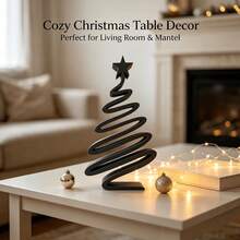 Christmas Tree Art Decor, Indoor Home Decoration, Christmas Garden Ornament - A - View 9