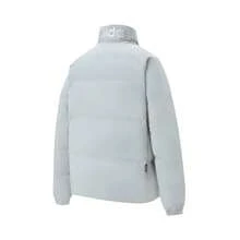 Adidas Men's Short Padded Coat Light Blue Warm Winter Coat KC4633 - Baby Blue - View 2