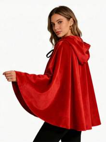 Halloween New Gold Velvet Bat Cape Zombie Cloak Shawl Cosplay - Multicolor - View 6