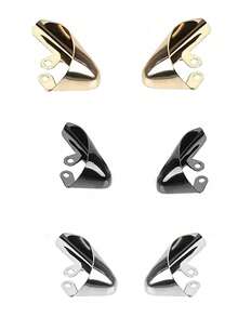 Metal Anti-Kick Toe Protector, Designed To Prevent High Heel Damage, Durable Pointed Toe Cover Elegant Suitable For Women's High Heel Repair Decoration Protection, Portable Decorative Pointed Toe, Durable And Fashionable, Perfect For High Heels, Boots And High Heels, Shoe Decoration, Protection Repair, Easter Gift, Mother's Day Gift, Independence Day Gift, Travel Essential, Party Favor, Wedding Gift - Multicolor - View 21