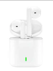True Wireless Bluetooth Earbuds With Built-In Microphone For Clear Calls, Long Battery Life, Sweat-Resistant Design, Compatible With IOS And Android Devices, Suitable For Fitness, Running And Daily Use - White - View 1