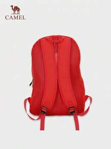 CAMEL CROWN Lightweight Outdoor Sports Backpack, Stylish & Casual Daypack For Everyday Wear - Red - View 3