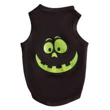 8PCS-Halloween Themed Pet Vest, Pumpkin & Bat Print Sleeveless Costume For Small & Medium Dogs And Cats, Cute Holiday Pet Outfit - Multicolor - View 5
