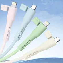 8pcs USB-C Charging Cable Protector, Anti-Breakage Protective Shell, Suitable For Smartphones, Tablets And Laptops, Compatible With USB-C Charging Cables And Data Cables - A - View 2