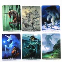 Barbieri Unicorns Oracle Cards Tarot Divination Card Games - White - View 3