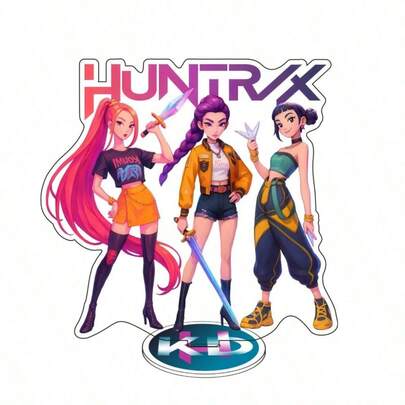 Hasbro قطعة واحدة من ديكور أكريليك هاسبرو K-POP Witch Hunt، ديكور مكتب مكتبي، هدية هالوين مثالية، مفاجأة عيد الميلاد والكريسماس، أفضل هدية لعبة عيد الميلاد