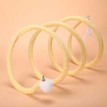 1pc Foldable Cat Tunnel Toy, Cat Self-Entertainment Hunting Spiral Tunnel Toy, Interactive Self-Play Training Toy, Suitable For Single And Multi-Cat Households, Foldable And Easy To Store Indoor Cat Toy, With Detachable Bell - View 9