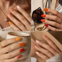 Set Kutek Gel 6 Warna dengan Botol yang Sesuai Warna, Cocok untuk Manikur Wanita di Musim Semi, Gugur, Dingin, dan Musim Panas, Manikur DIY di Rumah, Penataan Manikur Sehari-hari, Set Gel Warna-warni untuk Penggunaan Pribadi, Manikur di Rumah dan Desain Manikur Musiman - MultiWarna - View 10