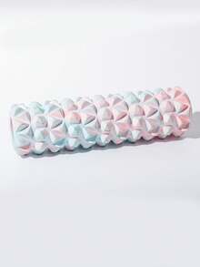 1pc Foam Roller Massager, High Density, Deep Tissue Massage For Back And Leg Muscles, Self Myofascial Release For Painful Trigger Point Muscle - Multicolor - View 9