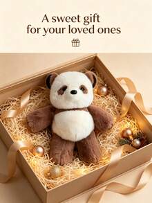 Boneka Plush Panda Raksasa Seri Forest Run, Bantal Tidur Boneka Plushie, Hadiah Ulang Tahun, Wisuda, Hari Valentine - MultiWarna - View 11