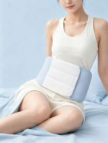 Gối hỗ trợ eo quấn quanh với dây đeo điều chỉnh được, thiết kế công thái học 3 vùng mềm mại cho người ngủ nghiêng và ngủ ngửa, lõi trong có thể tháo rời và vỏ gối có thể giặt được - Nhiều màu - Xem 4