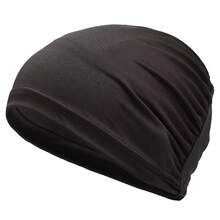 Solid Color Wide Brim Design Women's Pullover Fashion Elastic Beanie Casual Maternity Hat - Multicolor - View 12