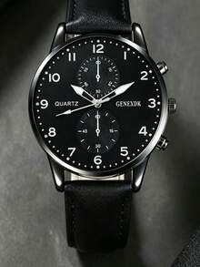 2 Pcs A Stylish And Versatile Matching Watch Set For Couples-An Ideal Holiday Gift For A Boyfriend Or Girlfriend That Is Both Practical And Special. - Multicolor - View 6
