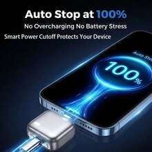 140W High Power Fast Charging Separator Type-C Direct Plug-In Full Charge Auto-Off Converter Smart Safety Protection Universal Fast Charging Converter For Phone Tablet Laptop Compatible With IPhone 18 Pro Max/18/17/16/15 Fast Charging Protector - Multicolor - View 4