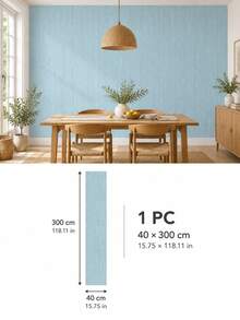 SUPSTICKER Striped Self-Adhesive Wallpaper, Removable PVC Wall Sticker, 15.7*47.2 Inches/15.7*118.1 Inches, 4 Styles, Suitable For Bedroom, Living Room Home Decor - Striped - View 14