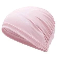 Solid Color Wide Brim Design Women's Pullover Fashion Elastic Beanie Casual Maternity Hat - Multicolor - View 9