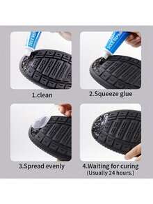 Shoe Sole Repair Glue/Repair Shoe Sole Wear, Holes, Tears, Wear-Resistant Waterproof With Operation Tools - A - View 4