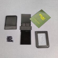魔術錢包 即時出牌近距離魔術道具,Fick 卡片出現與消失錢包,初學者魔術表演配件,趣味街頭與舞台魔術惡作劇玩具,派對娛樂魔術道具,魔術愛好者的創意禮物 - 彩色 - 查看 4