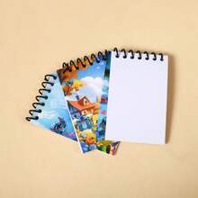 Disney Stitch Flip-Up Mini Spiral Notebook Blank Cover Portable Pocket Memo Pad - Multicolor - View 4
