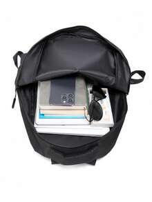 1 pièce Sac à dos pour ordinateur portable imperméable, grande capacité, anti-vol, sac à dos de voyage d'affaires, sac multifonction durable pour le travail & la randonnée, usage quotidien, sac de loisirs pour sports de plein air, voyage, voyage d'affaires, accessoires de camping, convient pour les voyages en plein air, le camping, unisexe - Multicolore - Voir 7