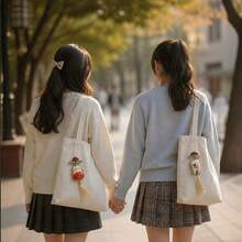 1件裝中式刺繡材料包 DIY 手作刺繡工具組，適合成人初學者，居家裝飾禮物，女性縫紉禮物，含說明書、印花布料、刺繡框、針與線 - 均碼 - 查看 3