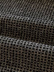 1PC Corn Kernel Chenille Four-Season Universal Non-Slip Sofa Cover, Minimalist Pet Scratch-Resistant Sofa Protective Seat Cushion, Suitable For 1-4 Seater Sofa Decoration, Machine Washable - Black - View 9