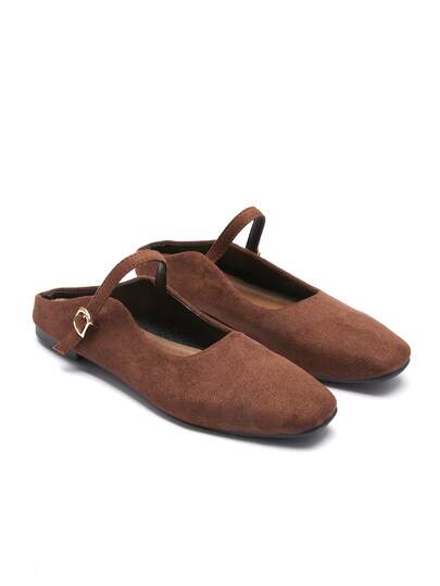 Okurime. 2026 New Slip-On Mule Slippers For Women, Flat Sandals For Spring & Summer, Soft Sole Backless Shoes, Non-Fatiguing