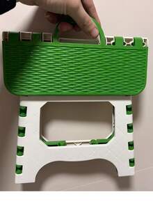 1pc Ultra-Portable Folding Stool, 1-Second Open/Close Thickened Mini Adult Chair, Suitable For Outdoor Camping, Fishing, Kitchen And Bathroom - Multicolor - View 5