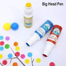 10 Colors Dot Graffiti Pens, Fine Tip Pens, Children's Stationery Art Painting Tools, Watercolor Pens Gift, Back To School Welcome Gift, Christmas Holiday, Birthday, Party Reward Gift - Multicolor - View 9