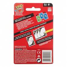 Mattel Games UNO 顏色與數字配對卡牌遊戲，適合 2-10 人玩家 - W2085 - 查看 6
