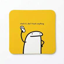 Minimalist Cute Pattern Extra Long Gaming Mouse Pad And Desk Mat Set, Non-Slip Durable Rubber Base, Smooth Responsive Surface, Suitable For PC Laptop Office Home, Abstract Art Desktop Decor, Back To School Supplies - A - View 9