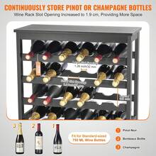 Freestanding Wine Racks & Cabinets - Black - View 5