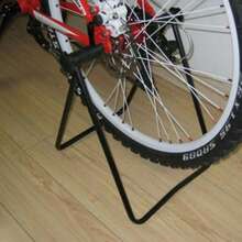 Bicycle Trainer Stationary Bike Cycle Stand Indoor Exercise Hi-Quality Foldable. - Black - View 2