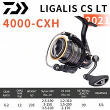Original DAIWA 2021 Type LEGALIS CS LT 1000-6000 Series Light Spinning Reel Lure Fishing Spinning Reel - Black - View 24